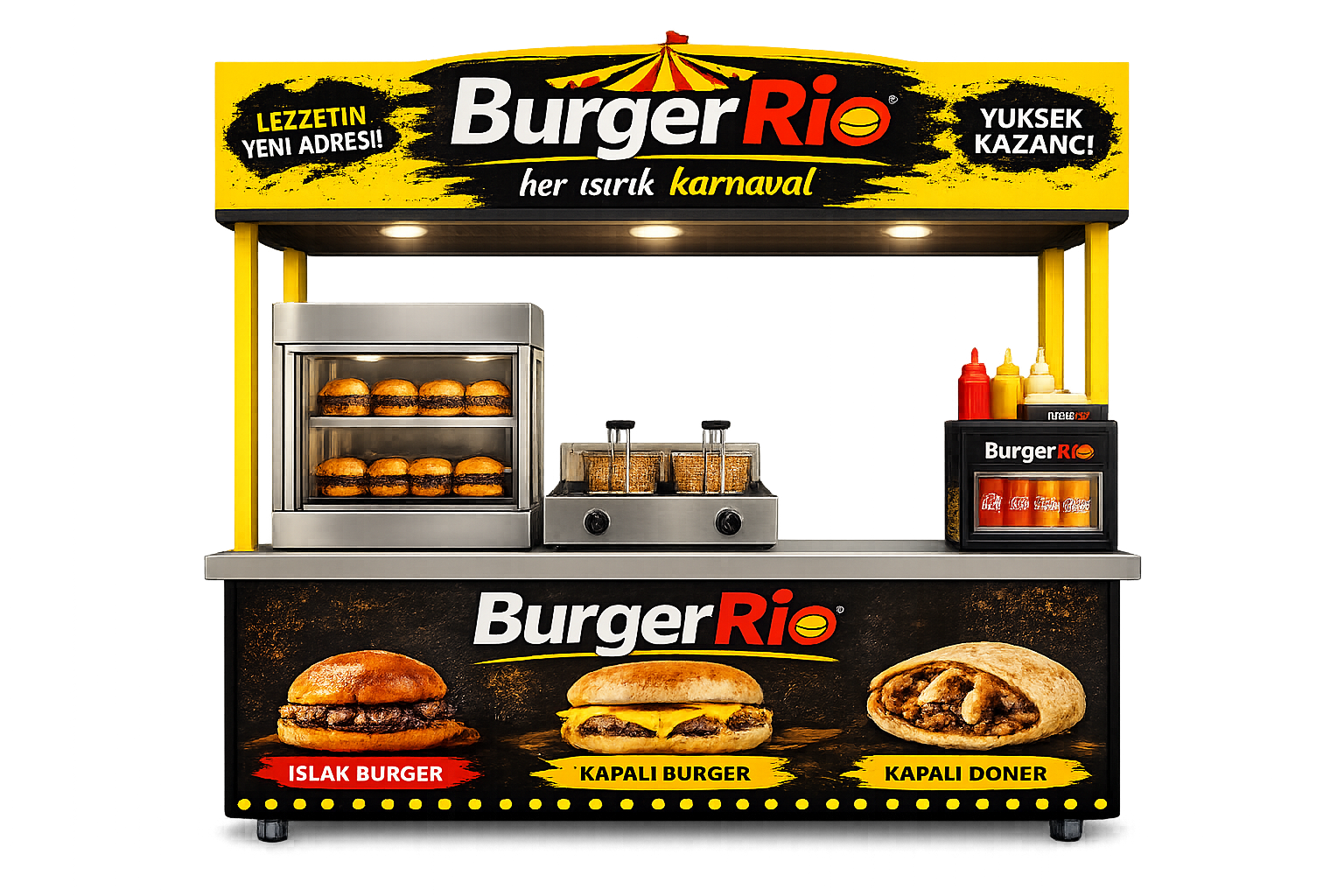 BurgerRio konsept